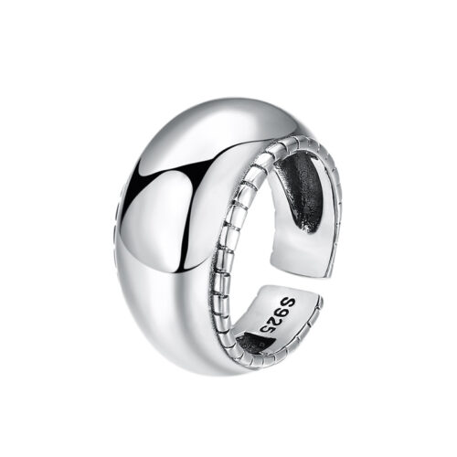 Nhẫn Nam Hở Ngón Trỏ Bạc Thái S925 NHB090