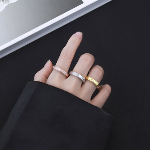 Nhẫn Thời Trang Nữ Sang Trọng Bạc S925 NHN016 Vàng Hồng