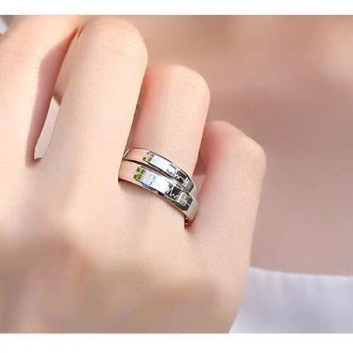 Nhẫn Nam Khắc Nhịp Tim Bạc S925 NHB032 Nhẫn Nam
