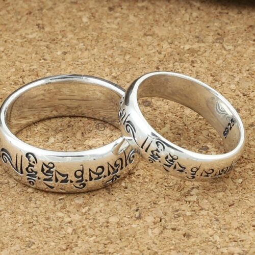 Nhẫn Nữ Ký Tự May Mắn Bạc S925 NHN021