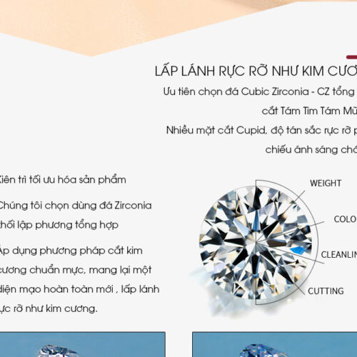 Nhẫn Cặp Đôi Tình Yêu Bạc S925 NHB034-NHN024