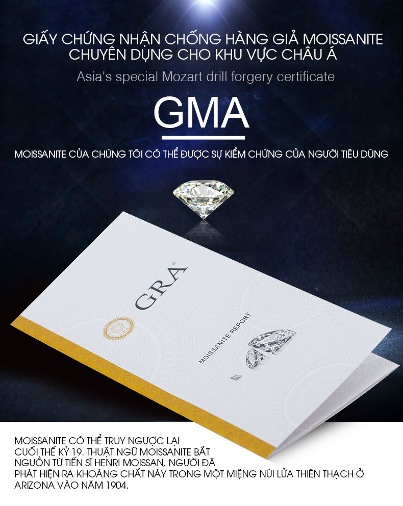 giấy chứng nhận kim cương