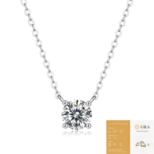 Vòng Dây Bạc Nữ Kim Cương Moissanate 1 Carat Bạc S925 DCN008