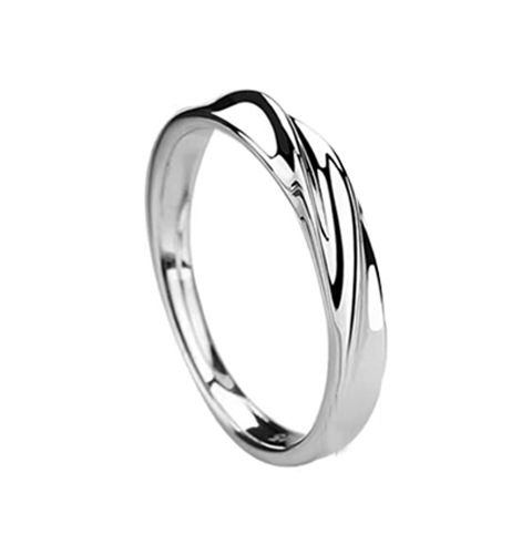 Nhẫn Đôi Simple Love Couple Bạc S925 NHN001-NHB001 Nữ