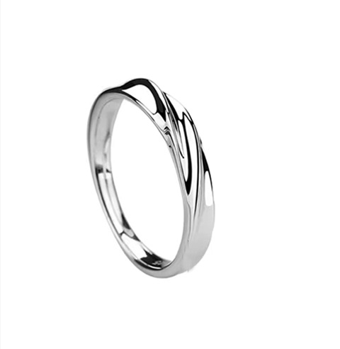 Nhẫn Đôi Simple Love Couple Bạc S925 NHN001-NHB001 Nữ
