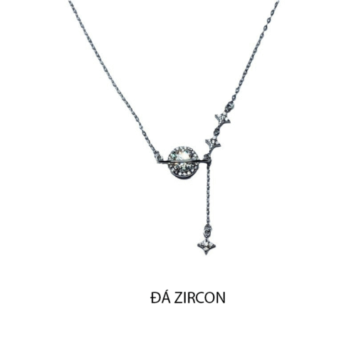 Vòng Cổ Kim Cương Moissanite 1 Carat DCN003