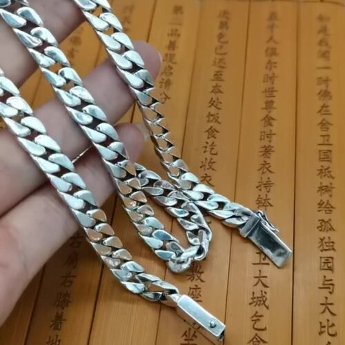 Dây Chuyền Hiphop Bạc Thái S925 DCB010
