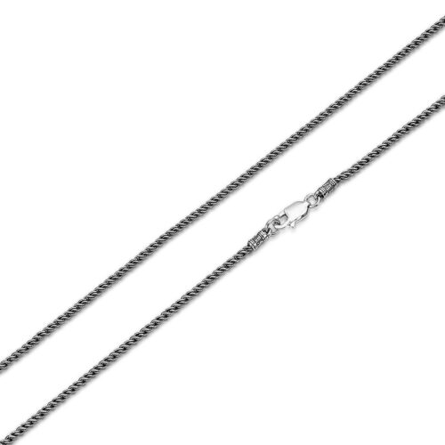 Dây Vòng Cổ Ký Tự May Mắn Bạc Thái S925 DCB017 50cm