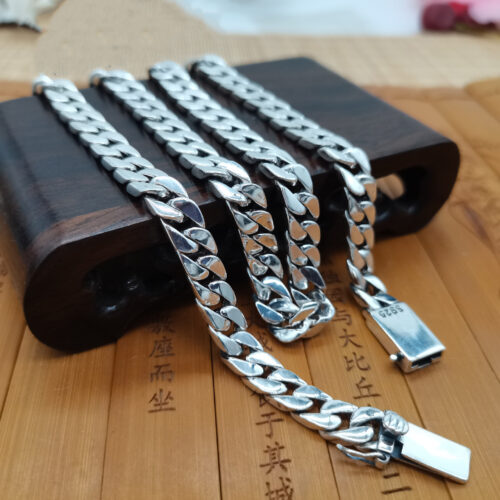 Dây Chuyền Hiphop Bạc Thái S925 DCB010