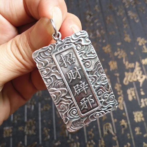 Mặt Dây Chuyền Hình Bạc Thái S925 MDB010