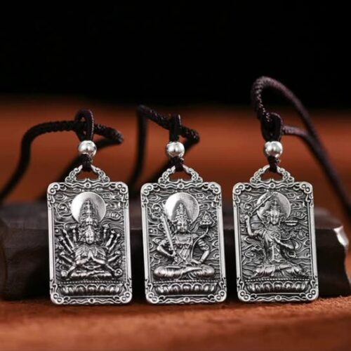 Mặt Dây Chuyền Phong Thủy Mười Hai Con Giáp Bằng Bạc S925 MDB014 Dần