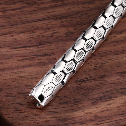 Lắc Tay Nam Seiko Snake Bạc Thái S925 VDB028