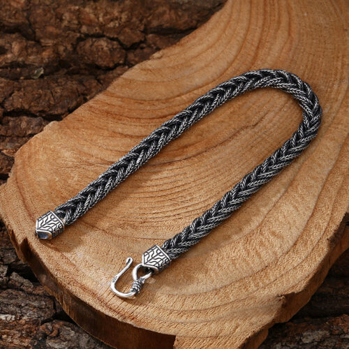 Vòng Tay Đan Thủ Công Bạc S925 VDB032