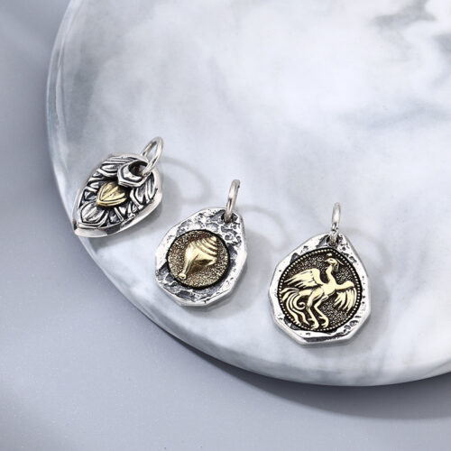 Mặt Dây Chuyền Cổ Điển Bạc Thái S925 MDB024 #2