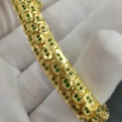 Vòng Tay Nam Vân Rắn Khảm Zircon Bạc S925 VDB013 Vòng Bạc