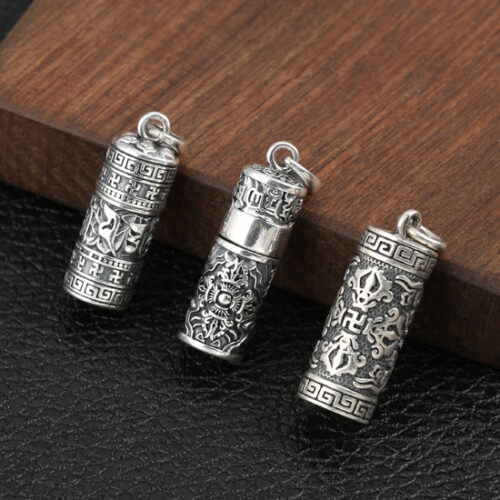 Mặt Dây Chuyền Ký Tự May Mắn Bạc Thái S925 MDB036 #1