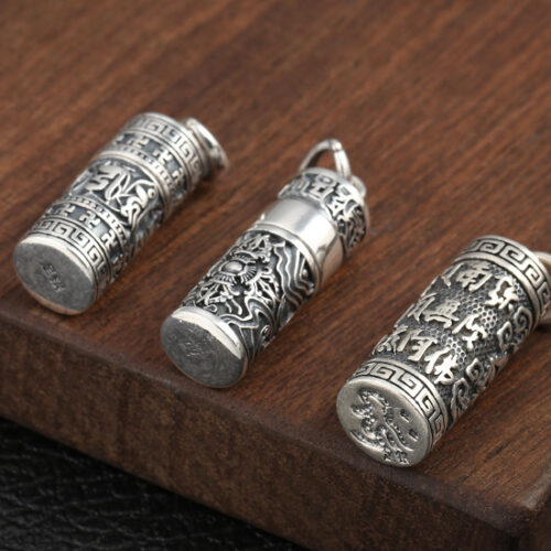 Mặt Dây Chuyền Ký Tự May Mắn Bạc Thái S925 MDB036 #1
