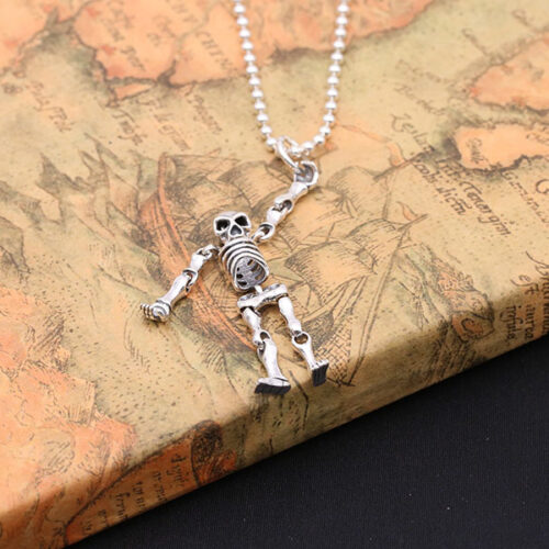 Mặt Dây Chuyền Skeleton Độc Đáo S925 MDB043