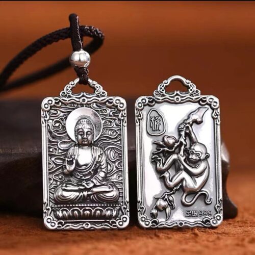 Mặt Dây Chuyền Phong Thủy Mười Hai Con Giáp Bằng Bạc S925 MDB014 Dần