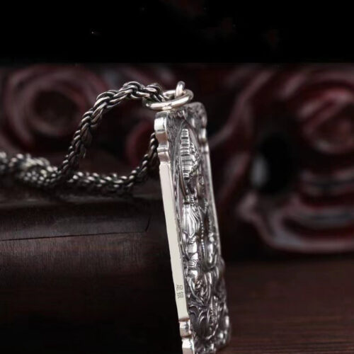 Mặt Dây Chuyền Thần Bí Thái Lan Bạc Thái S925 MDB013 Mặt dây chuyền Thần Tài