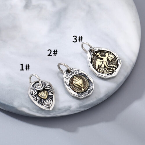 Mặt Dây Chuyền Cổ Điển Bạc Thái S925 MDB024 #2
