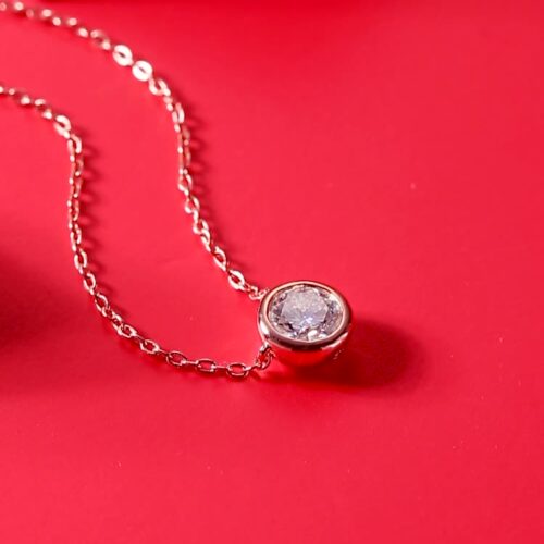 Vòng Tay Nữ Cao Cấp Đính Kim Cương Moissanite Bạc S925 VDN042 Vàng