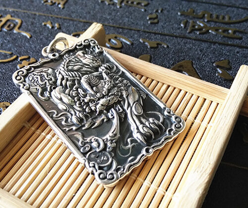 Mặt Dây Chuyền Thần Bí Thái Lan Bạc Thái S925 MDB013 Mặt dây chuyền Thần Tài