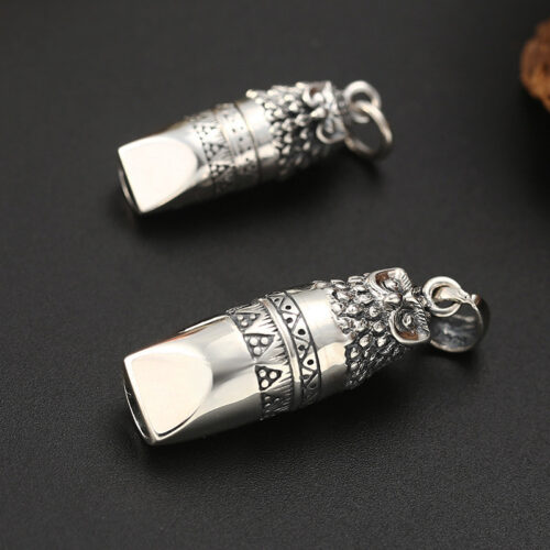 Mặt Dây Chuyền Chim Cú Trang Sức Thời Trang Nam Bạc S925 MDB048 Nhỏ