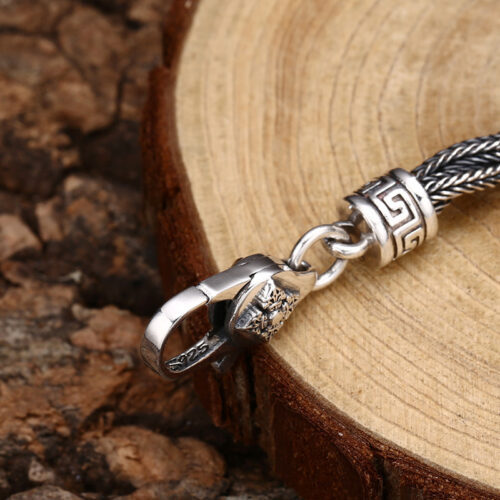 Vòng Tay Seiko Fox Vòng Tay Xoắn Bạc Thái S925 VDB038