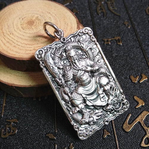 Mặt Dây Chuyền Hình Bạc Thái S925 MDB010