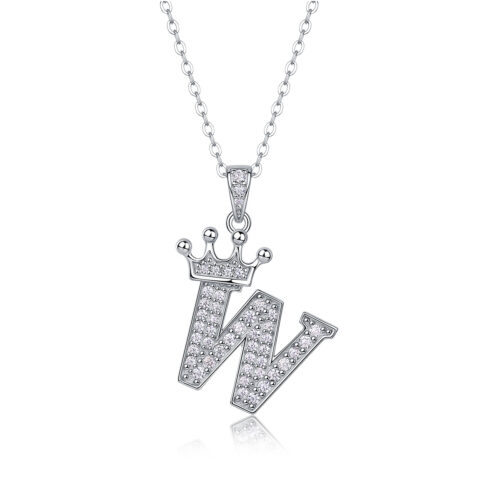 Dây Chuyền Chữ Cái Đính Kim Cương Moissanite Bạc S925 DCN092 Chữ X
