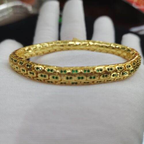 Vòng Tay Nam Vân Rắn Khảm Zircon Bạc S925 VDB013 Vòng Bạc