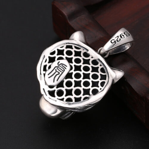 Mặt Dây Đầu Hổ Bạc Thái S925 MDB059