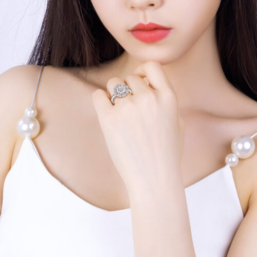 Set Trang Sức Bạc Đính Đá Quý Zircon Bạc S925 STN003