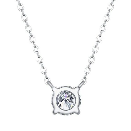 Dây Chuyền Nữ Cao Cấp Đính Kim Cương Moissanite 2 Carat Bạc S925 DCN083