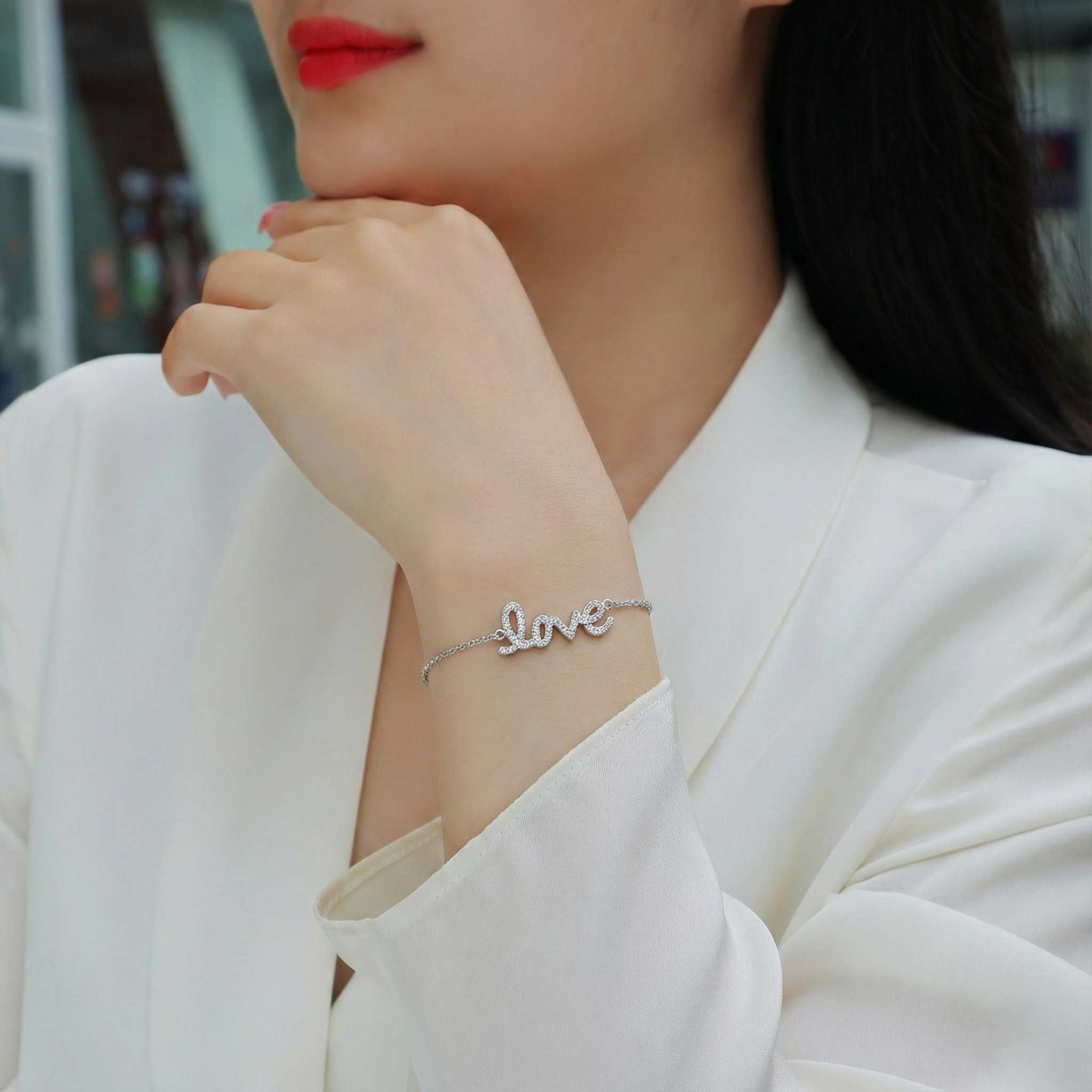 lắc tay bạc cao cấp
