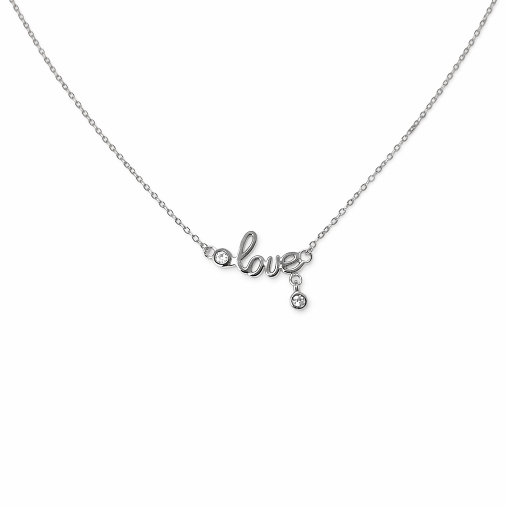 vòng cổ chữ love