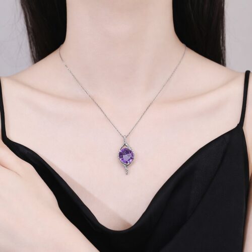 Vòng Cổ Đính Đá Nữ Bạc S925 Thời Thượng | Trang Sức Cao Cấp DCS066