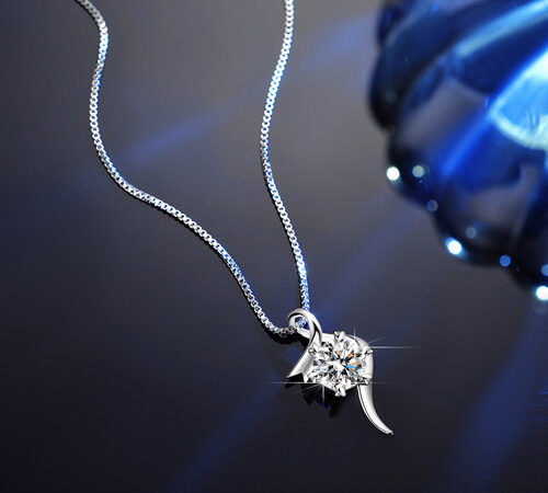 Dây Chuyền Nữ Sang Trọng Đính Đá Quý Zircon Bạc S925 | Thời Thượng DCN120