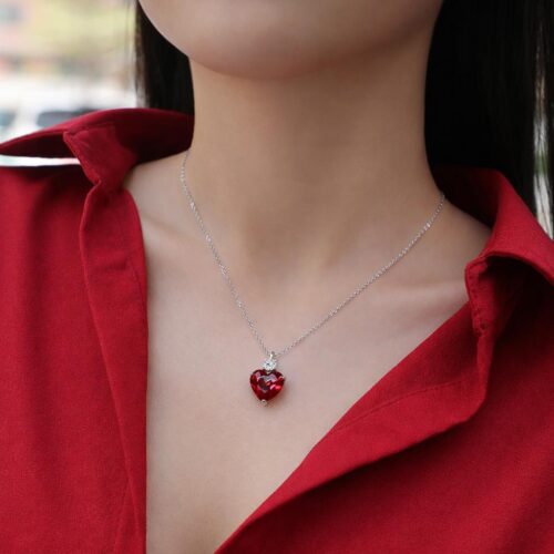 Vòng Cổ Nữ Đính Đá Quý Bạc S925 Thanh Lịch & Đẳng Cấp DCS068