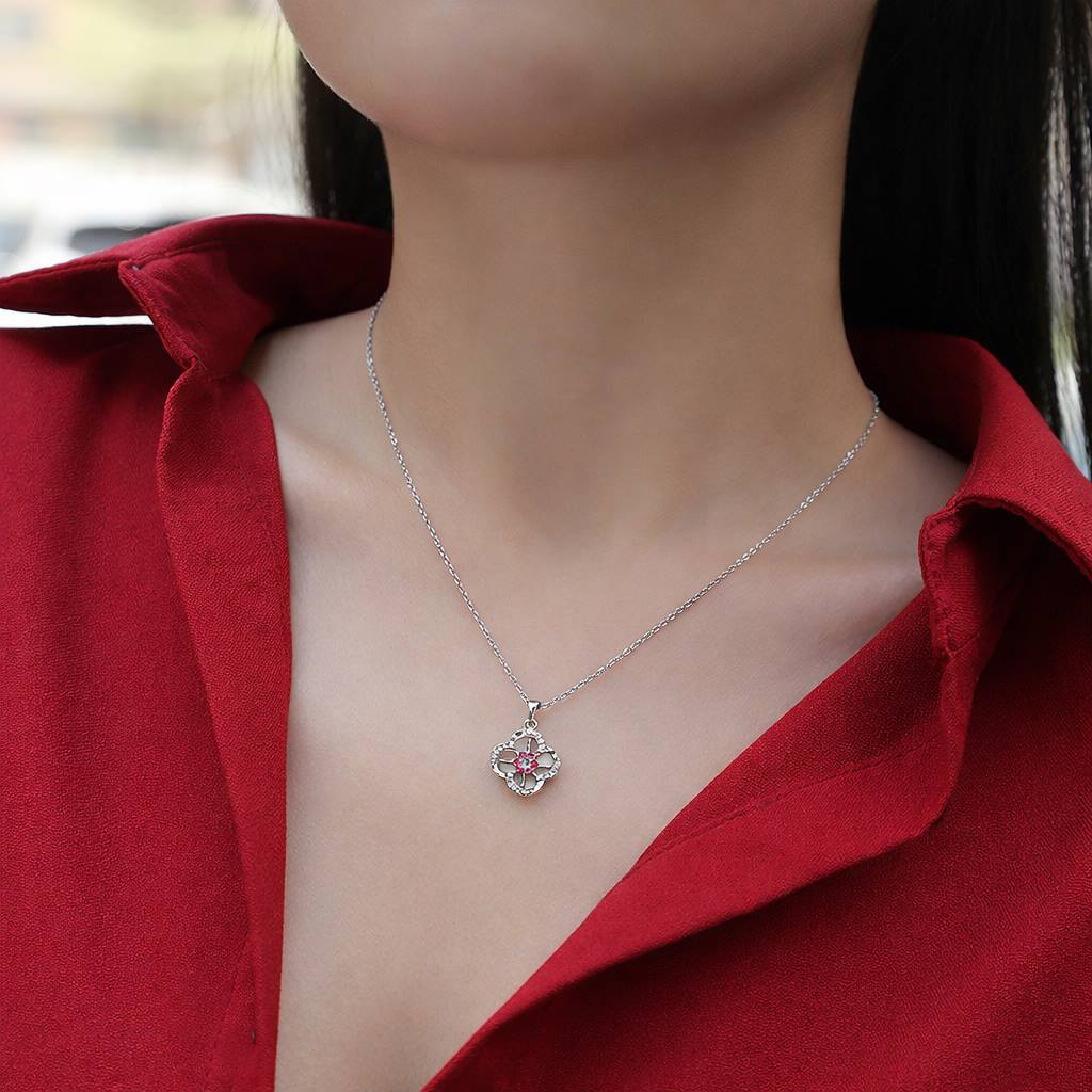 vòng cổ bạc nữ cao cấp