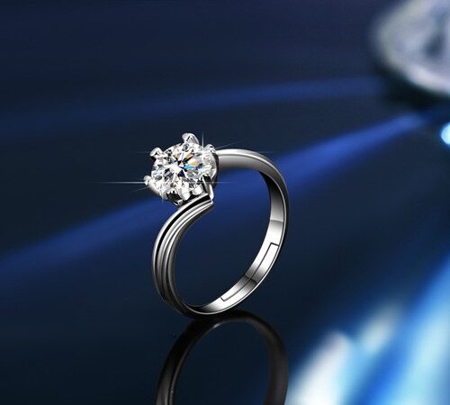 Nhẫn Nữ Đính Đá Quý Zircon Sành Điệu Quý Phái Bạc S925 Cao Cấp NHN082 BTJZ-029