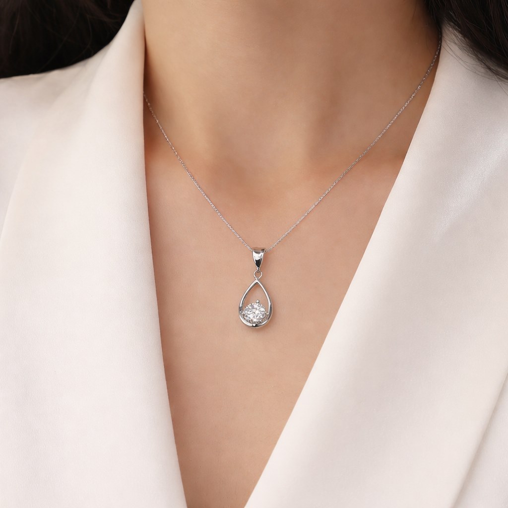 dây chuyền nữ đính đá