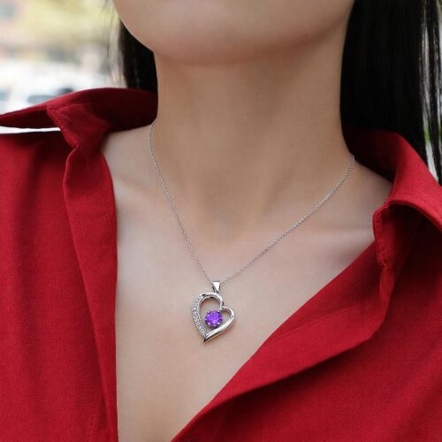 Dây Chuyền Hình Tim Bạc S925 Sang Trọng & Thanh Lịch DCS057