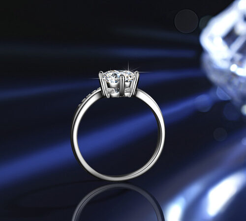 Nhẫn Bạc Cao Cấp Nữ Đá Quý Zircon Sang Trọng S925 NHN098 BTJZ-004