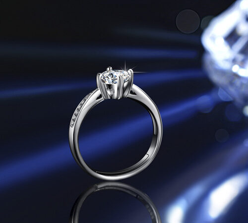 Nhẫn Nữ Bạc Cao Cấp Đính Đá Quý Zircon Thời Thượng S925 NHN090 BTJZ-011