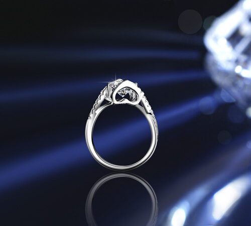 Nhẫn Bạc Nữ Cao Cấp Đính Đá Quý Zircon Thiết Kế Cá Tính S925 NHN096 BTJZ-033
