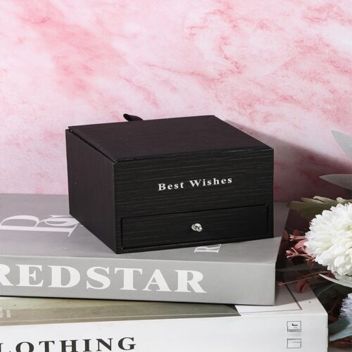 Hộp Quà Hoa Hồng Tình Yêu HQ021 Màu Đỏ