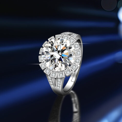 Nhẫn Bạc Nữ Cao Cấp Đính Đá Quý Zircon Sang Trọng Đẳng Cấp S925 NHN104 BTJZ-067-2 Hồng