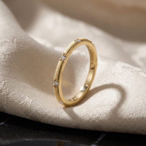 Nhẫn Kim Cương Nữ Moissanite Bạc S925 HTT429T Trắng